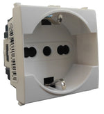 Presa schuko bianca 16A 250V compatibile Vimar Arké 0793541340253 914B EL232