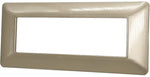 Placca in tecnopolimero 6P champagne compatibile Matix 6970311027598 8007-07 6P Champagne/Mtx EL2328 Bticino Matix
