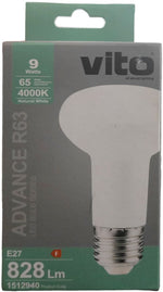 Lampadina LED E27 9W 828Lm 4000K luce calda 8699187544302  1512940 EL2332