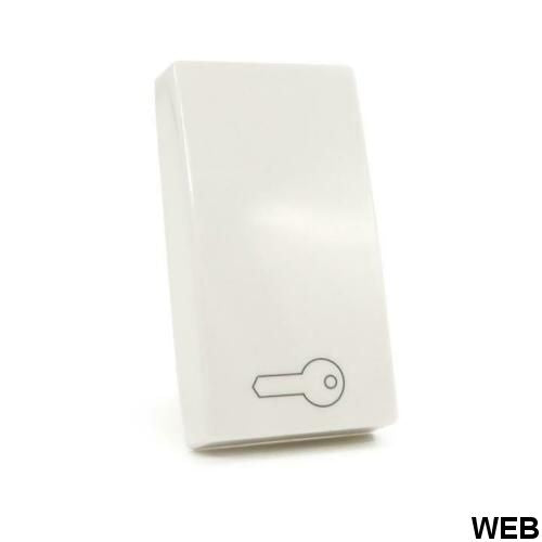 Cover pulsante di apertura bianco compatibile Living International