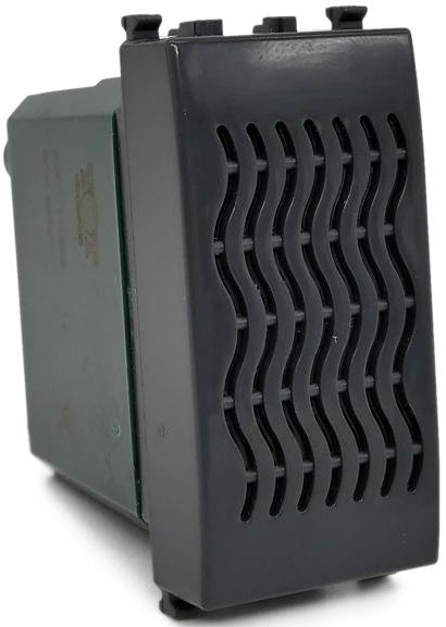 Ronzatore 6AX 220V nero compatibile Vimar Plana