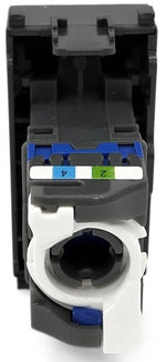 Presa telefonica nera compatibile Vimar 6970597462359 623N/Vmr-Pln Vimar Plana EL2368