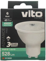 Lampadina LED GU10 6W 528lm luce naturale 4000K 6970233835004 1519680 EL237