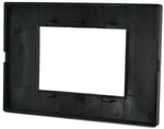 Placca 3 posti 3P nero/glitter tecnopolimero compatibile Vimar 6970597464223  6003-19 3P Nero Glitter/Vmr-Pln Vimar Plana EL2402