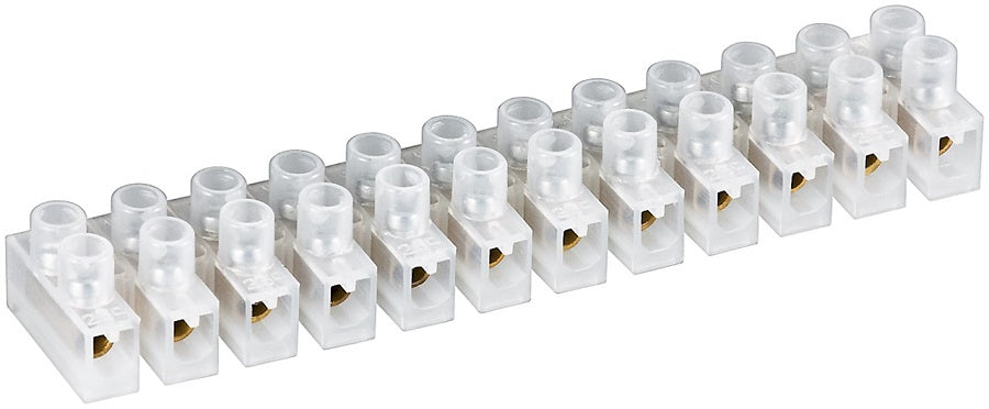 Morsetto isolante trasparente 4 mm² 3 A confezione da 10 pezzi 77006  4040849770067 EL2408