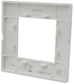 Placca 2 posti antracite Soft Touch compatibile Vimar Plana