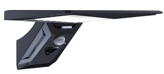 Lampada solare per esterni 4W 550Lm 6400K IP44 con sensore PIR e crepuscolare 6972538047182 3210150 EL243
