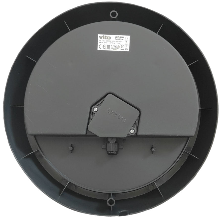 Plafoniera da esterno 25W 1700lm 4000K luce naturale IP65 Vito 6972538043481 3401010 EL2466