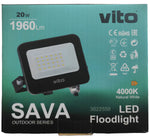 Faro LED da esterno 20W 1960lm luce fredda 4000k 6970233832973 3022550 EL249