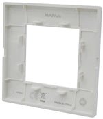 Placca 2 posti champagne Soft Touch compatibile Vimar Plana
