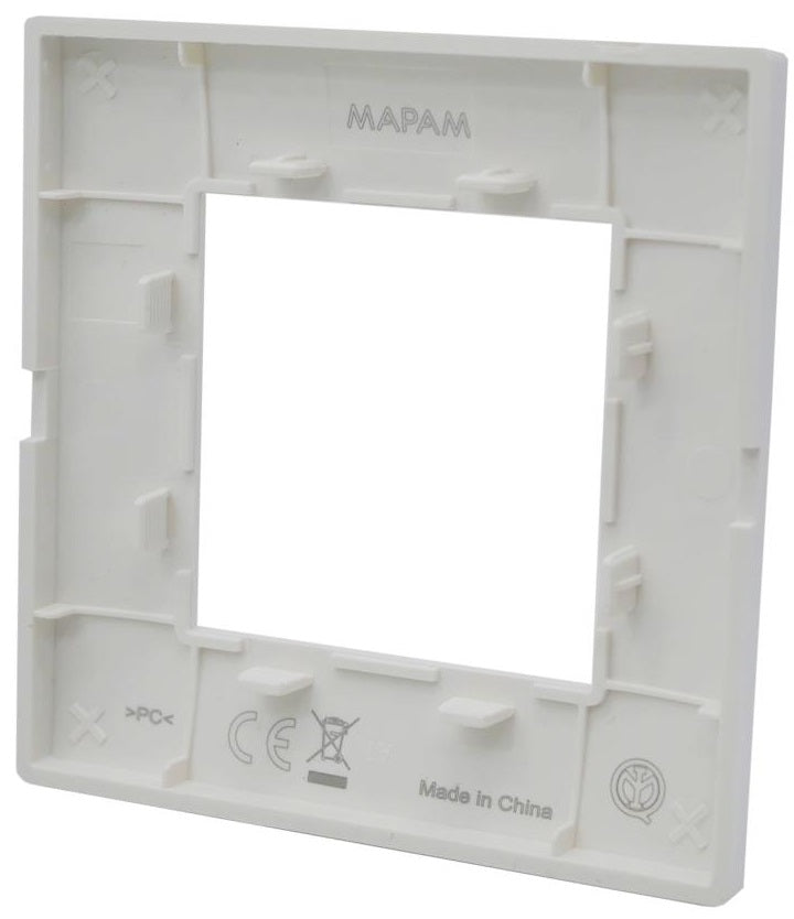 Placca 2 posti champagne Soft Touch compatibile Vimar Plana