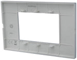 Placca 3 posti champagne Soft Touch compatibile Vimar Plana