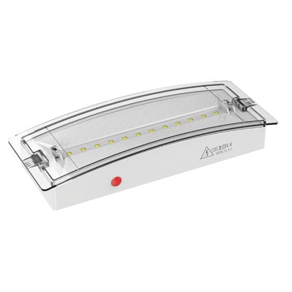 Lampada LED d'emergenza 3W 6500K luce fredda