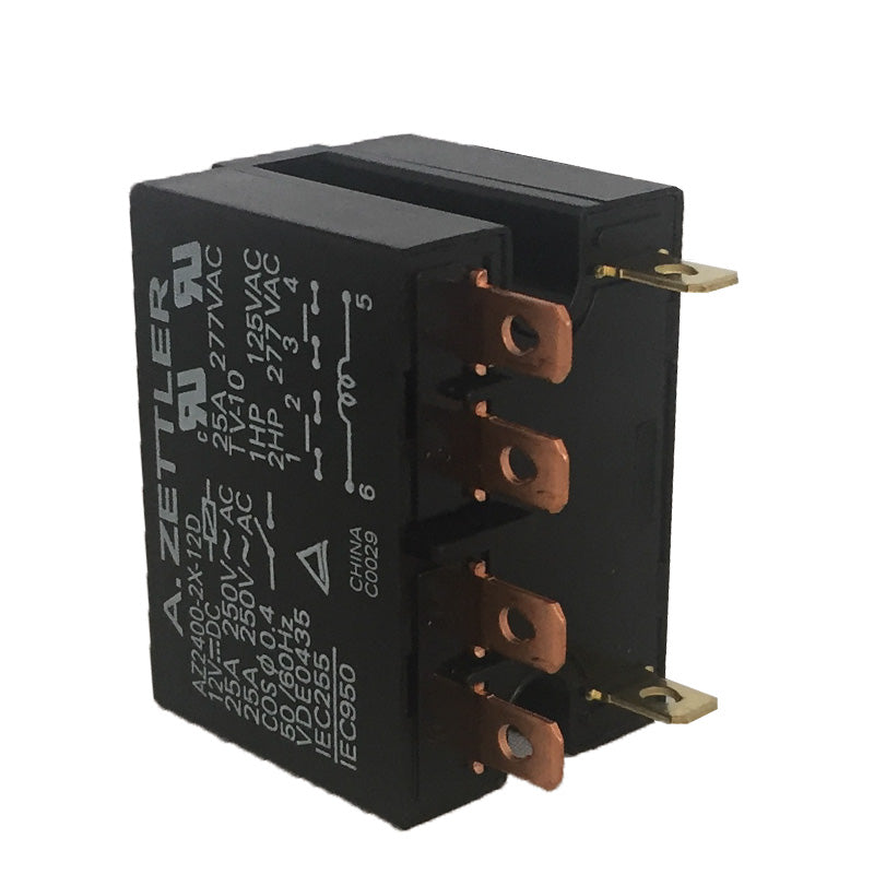 Relè 12VDC 25A 250V - AZ2400-2X-12D - ZETTLER