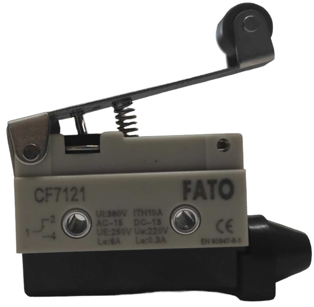Interruttore di fine corsa orizzontale con leva a rullo 380V 10A CF7121 Fato EL2618