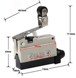 Interruttore di fine corsa orizzontale con leva a rullo 250V 10A CF7144 Fato EL2634Interruttore di fine corsa orizzontale con leva a rullo 250V 10A CF7144 Fato EL2634