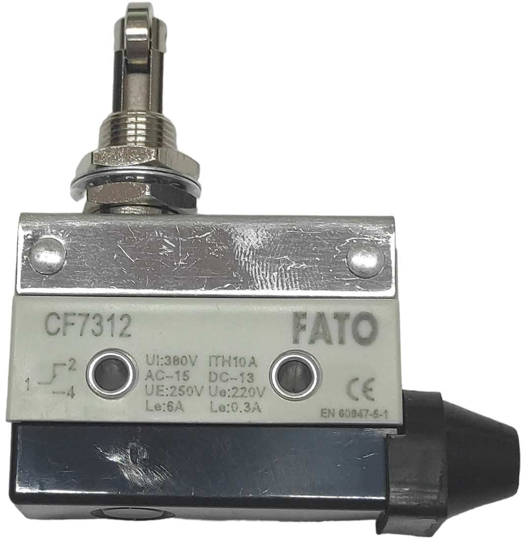 Interruttore di fine corsa orizzontale con rullo a 90° 250V 10A CF7312 Fato EL2639