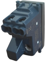Interruttore unipolare nero con spia compatibile Vimar Arké 0793541339943 961N EL264