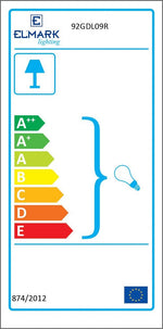 Faretto da incasso in gesso portalampada GU10 Ф130x45 20Wmax Elmark 3800131216892 92GDL09R EL2645