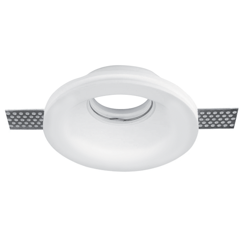 Faretto da incasso in gesso portalampada GU10 20W Elmark
