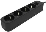 Multipresa schuko con interruttore 4 posti 6970233838463 8002410 EL269
