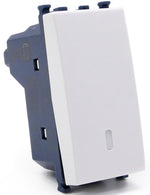 Interruttore unipolare bianco compatibile Vimar Arké 0793541339899 901B EL286