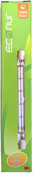 Lampadina alogena 300W 118MM 2800K luce calda 8697451404666 1100071 EL292