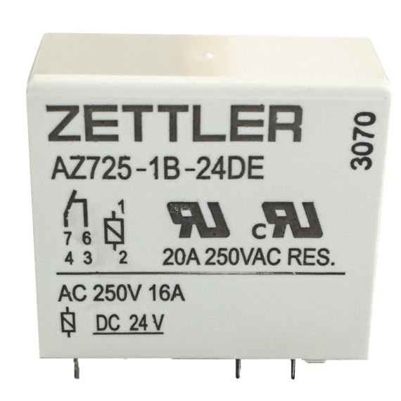 Relè 24V SPST - AZ725-1B-24DE - ZETTLER