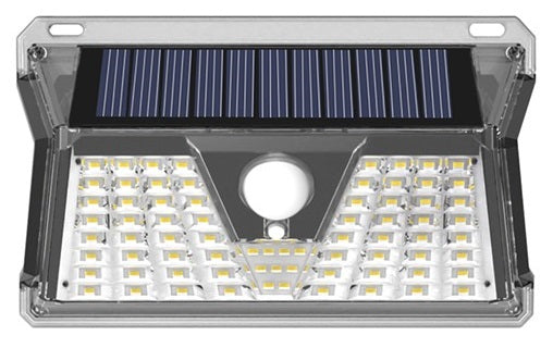 Faretto solare LED 3W 170Lm luce fredda con sensore PIR e crepuscolare 6972538047199 3210160 EL30566Faretto solare LED 3W 170Lm luce fredda con sensore PIR e crepuscolare 6972538047199 3210160 EL30566