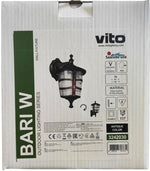 Lampada applique da esterno E27 IP44 200x300mm Vito 8698553607672 3242030 EL3066