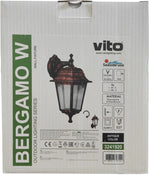 Lampada applique da esterno E27 IP44 200x340mm Vito 8698553607122 3241920 EL3105