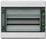 Centralino elettrico da parete IP65 12 moduli DIN HA-12 8055598010377 EL3134