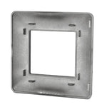 Placca 2 posti grigio scuro compatibile Bticino Matix 0793541338076 EL3150