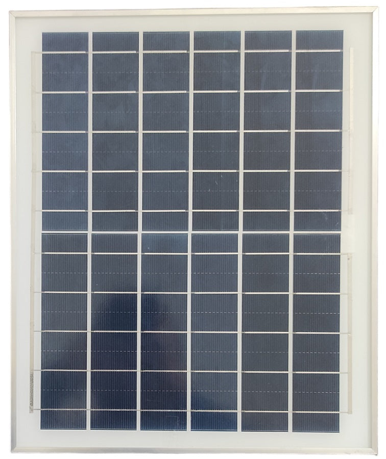 Pannello solare fotovoltaico 6V 12W 35x28.8cm