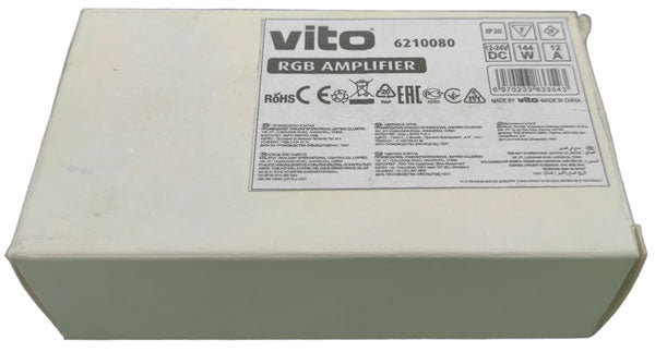 Amplificatore RGB 12VDC 144W per strisce LED 6970233833543 6210080 EL3193
