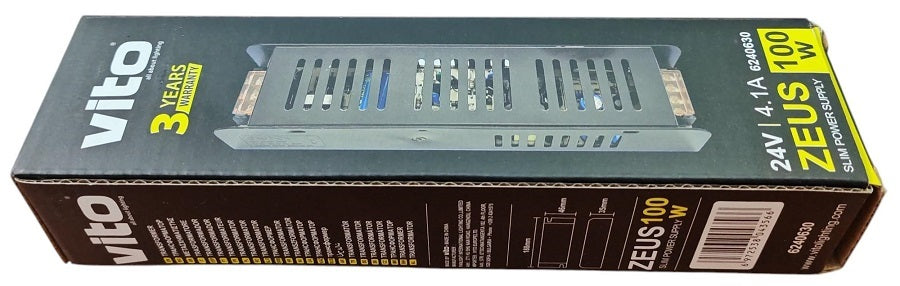 Trasformatore slim 24VDC 4.15A 100W 6240630 6972538043566 EL3194