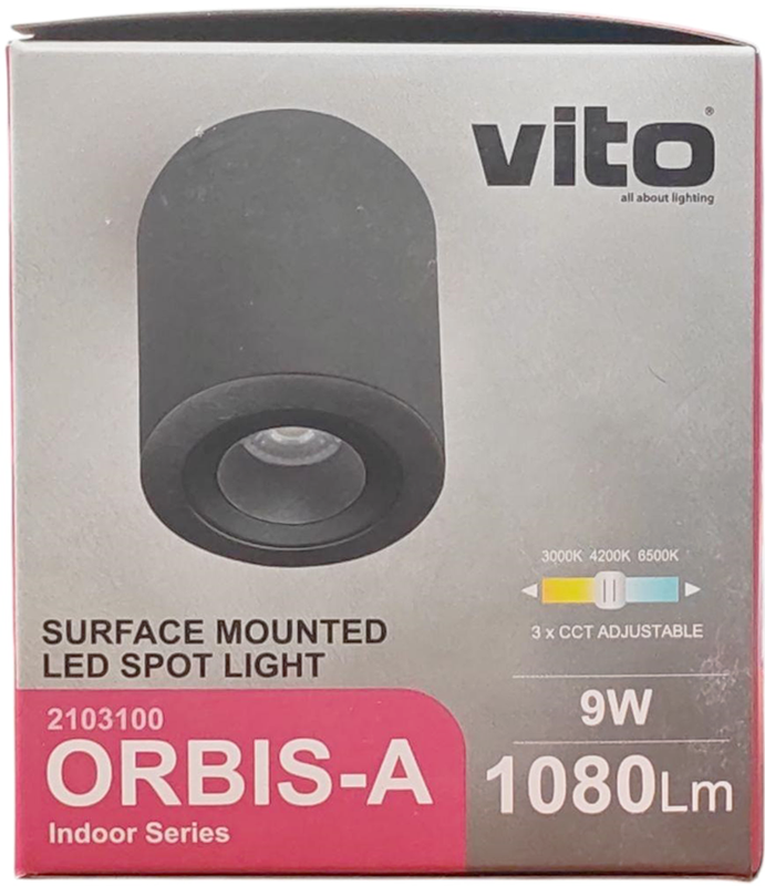 Faretto LED da soffitto 9W 3xCCT Φ9*10CM 1080lm 6977231352595 2103100 EL3198