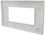 Placca 4 posti testa di moro Soft Touch compatibile Living International