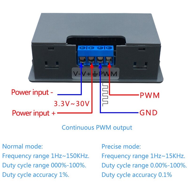 Generatore di segnale XYKPWM 1 canale 1Hz - 150KHz EL3206