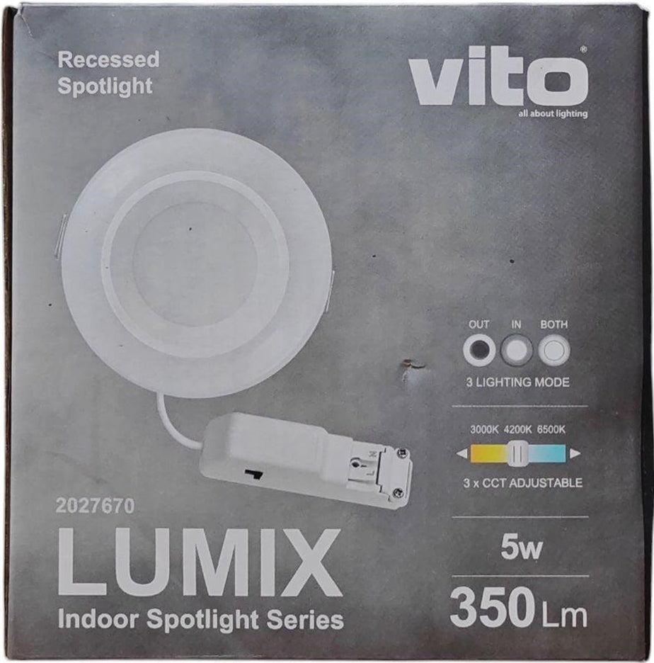 Faretto LED 5W 350Lm Φ70MM 3xCCT 6977231352489 2027670 EL3211