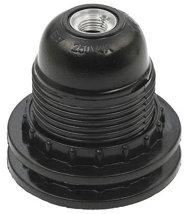 Portalampade E27 in bachelite nero 8697548436280  7310020 EL3234