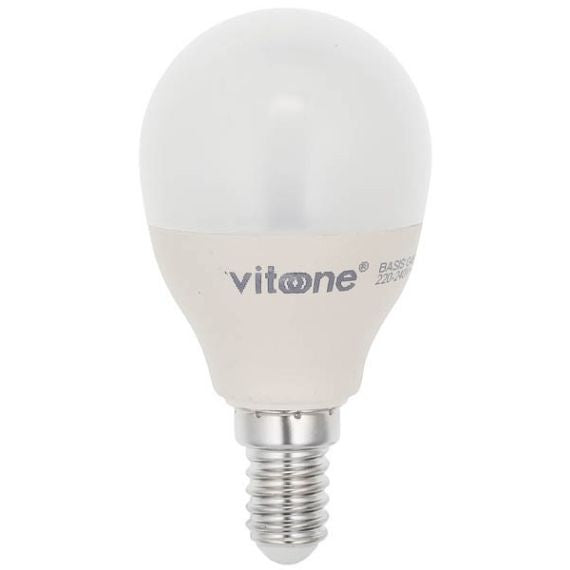 Lampadina LED mini globo E14 5W 403Lm 4000K luce naturale Vito