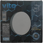 Pannello LED da parete Φ170x35mm 12W 1152Lm 3000K luce calda 6972538043986 2025170 EL3210