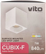 Faretto LED da soffitto 7W 3xCCT 840lm 9*9*10CM bianco 6977231352663  2103170 EL3259