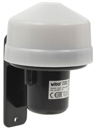 Sensore crepuscolare 2000W 10A PHS05 8697548436556 6100050 EL3276