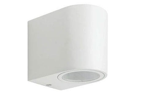 Lampada applique da esterno GU10 98x80x67mm IP44 bianco 6972538044068 3030430 EL341