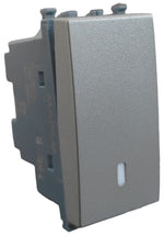 Interruttore unipolare grigio compatibile Vimar Arké 0793541339905 901G EL372
