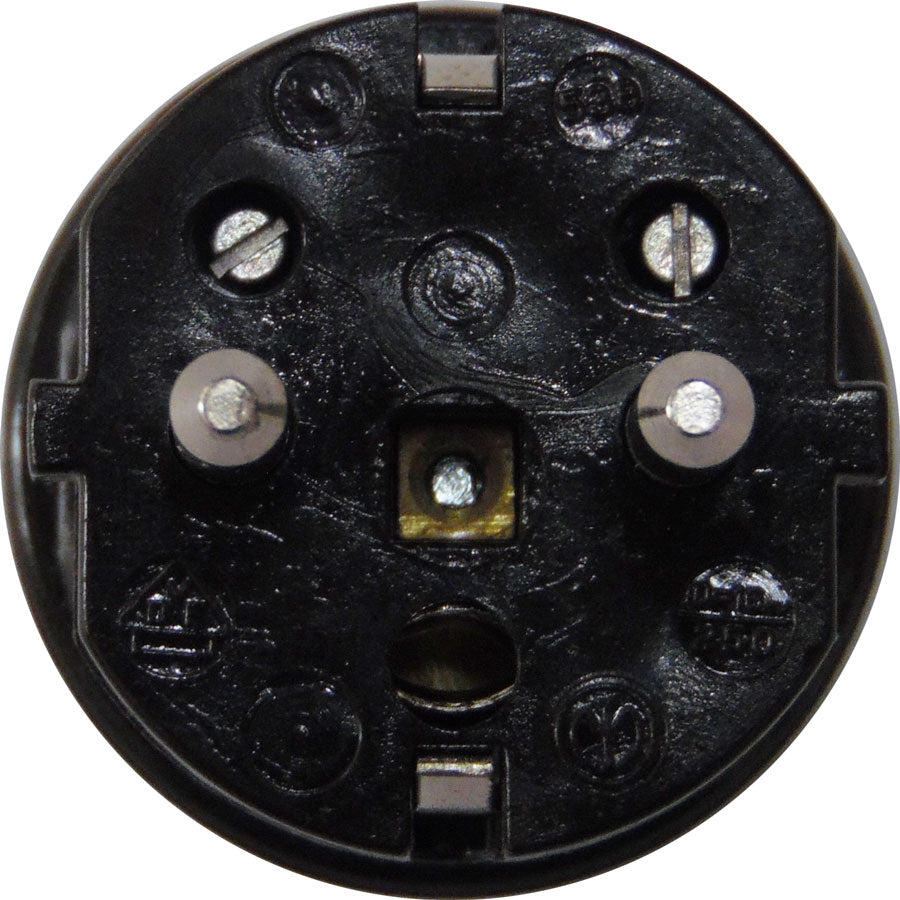 Spina schuko maschio 2P+T 10-16A 250V 538/M EL367