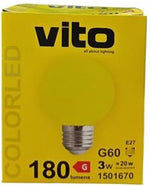 Lampadina LED E27 luce gialla 3W 180lm 1501670 6970233830351 EL389