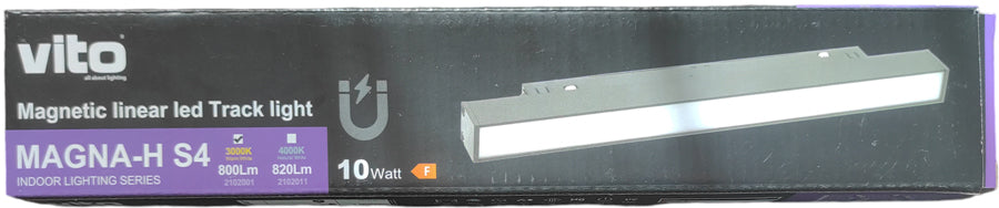 Faretto LED magnetico per illuminazione da binario 10W  820Lm 4000K luce naturale 6970233836988 2102001 EL392